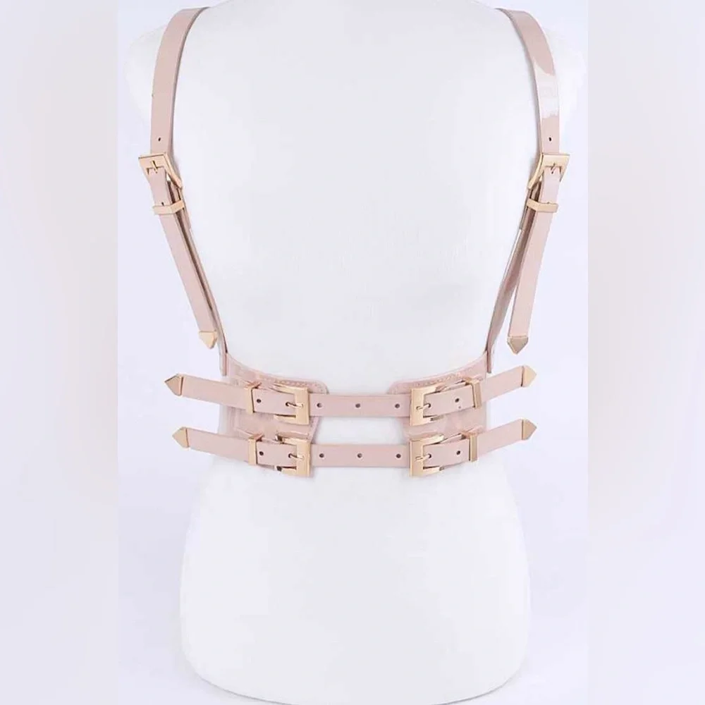 The Stallion Western Corset Harness Waist Statement Belt